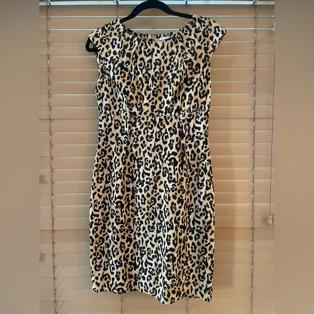 Cheetah Calvin Klein Dress